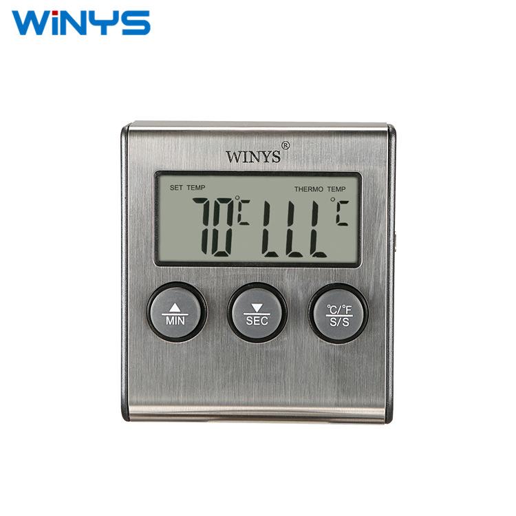 YS05 kitchen food oven high temperature baking timing probe thermometer