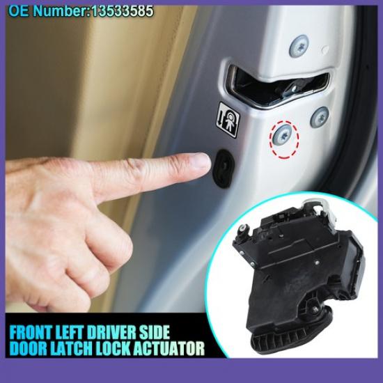 Front Left Driver Door Latch & Lock Actuator for Chevy GMC Cadillac XT4 13533585