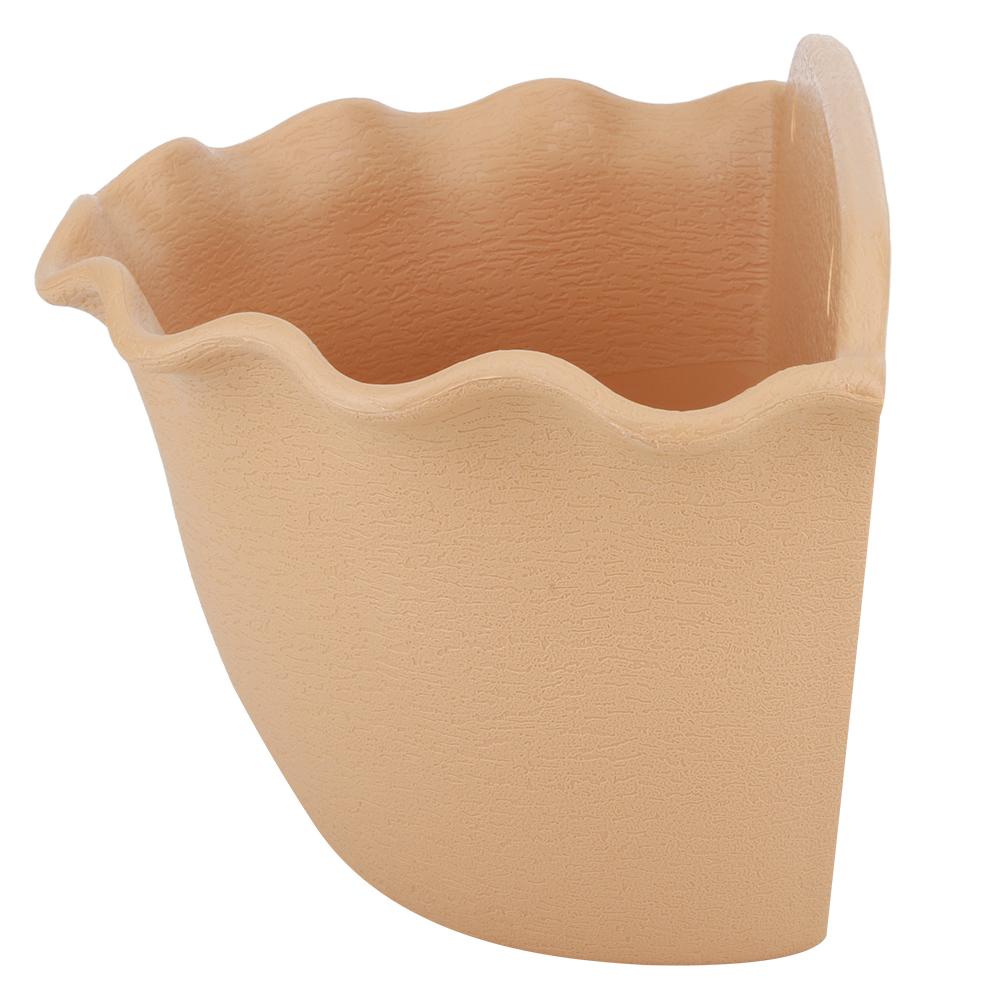 Flower Pot, Garden Planter Floral Container Wall Mounted Planter Vase Pot Portable Flower Vase Container with Tray   Flowers Planter for Garde