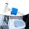 Water Tank Injection Valve Toilet Accessory G3/8 Side Inlet Valve Threaded Connector For Inlet Valve Bathroom Toilet Accessories