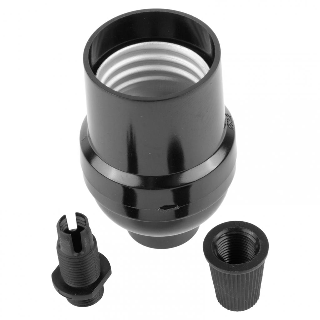 Industrieller Bakelit-Lampenfassungshalter für Vintage-Edison-Glühbirnen E27-Sockel