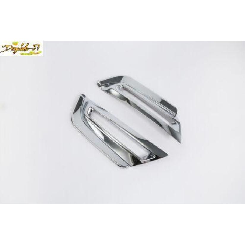 Chrome ABS  Front Fog Light Frame Cover Trim For Honda CRV CR-V 2017 -  New