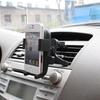 Universal Car Phone Holder Mobile Mount 180 Degree Rotatable Adjustment GPS Support Suction Windshield Locking Auto Accessories