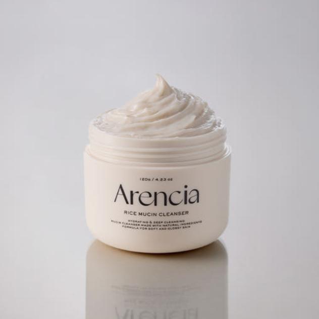 ARENCIA Rice Mucin Cleanser 120ml / Brightening & Moisturizing Facial Cleanser