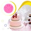 Silicone Mold Wedding Party Festival Home Hotel Cafe Candy Pudding Chocolate Cake Cute Decorating DIY Making Mould