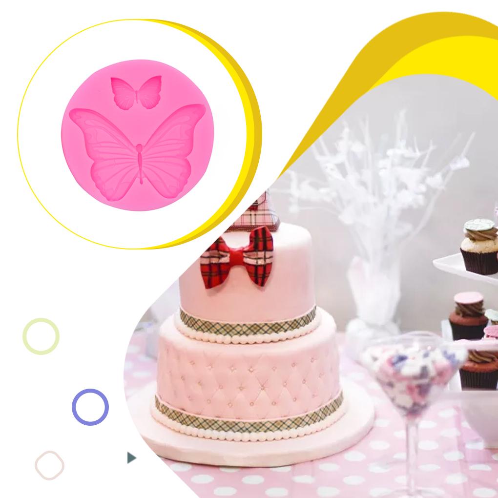 Silicone Mold Wedding Party Festival Home Hotel Cafe Candy Pudding Chocolate Cake Cute Decorating DIY Making Mould