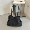 New fashionable large-capacity single bag shoulder handbag messenger bag women's tote bag winter bag