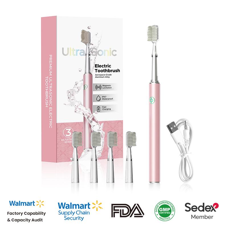 Beinuo Smart Sonic Electric Toothbrush for Adults - Soft Bristles & Rechargeable