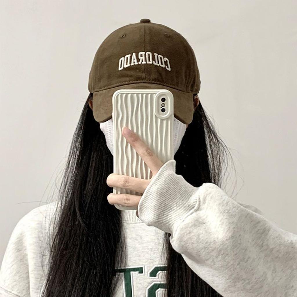 Soft Cotton Baseball Caps Solid Letter Embroidery Men Women Cap Hip Hop Sunscreen Adjustable Snapback Casual Outdoor Visor Hats