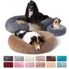 Plush Pet Cat Bed Soft Pet Sofa New Cat Donut Bed