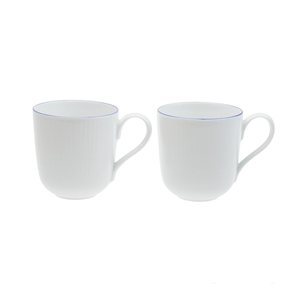 

[Officially Imported] Royal Copenhagen Blue Line Mugs, Pair, 280ml, 1058878