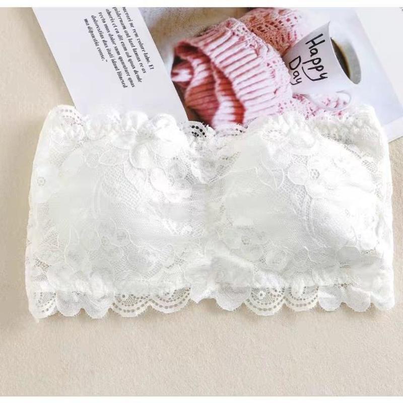 Women Bandeau Bras Solid Black White Underwear Fashion Sexy Lingerie Lady Bras Backless Push Up Bras