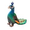 1pc 28/35CM Real Life Peacock Plush Toys Simulated Blue-crowned Peacock Dolls Stuffed Soft Animal Doll Children Home Decor Gift