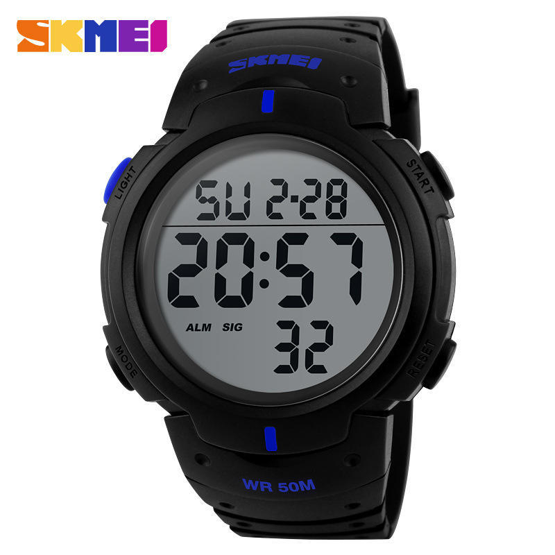 Electronic watch Outdoor sports running watch Multifunctional personalized men's watch Trend student men's watch