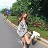 American-Style Oversized Off-Shoulder Sweater: Letter Print, Long Sleeve, Casual Loose Fit for Women In Early Autumn.