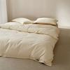 100% Cotton Flannel Bed Set High Count Solid Color Warm Winter Bedding Home