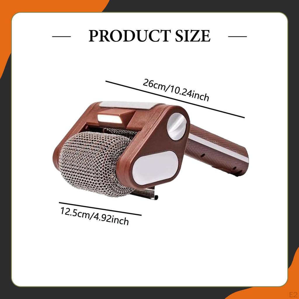 Electric Grill Cleaner BBQ Brush Rechargeable for Barbecue Grilling Outdoor