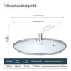 Xihe High-Arch Stainless Steel Pot Lid