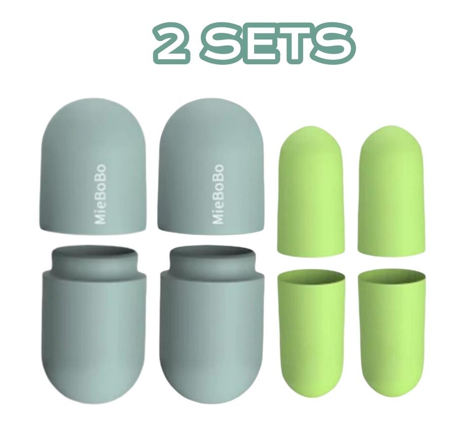 1/2Pairs Sponge Earplugs for Deep Sleep Reusable Noise Reduction Ear Plug for Travel Study Dorms Nap Comfortable Rebound Earplug