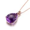 BELLA BOX Luxury Drop Shaped Large Pendant Women's Fashion Clavicle Chain Fine Jewelry New Trendy