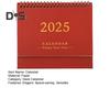 Mini-Tischkalender 2025, Tagesplaner, Klappkalender, To-Do-Liste, Notizblock, Zeitmanagement, Terminplaner, Organizer für Büro, Zuhause, Schule