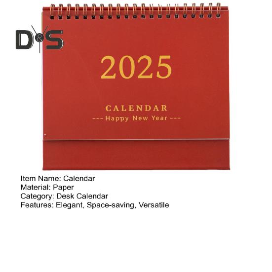 Mini-Tischkalender 2025, Tagesplaner, Klappkalender, To-Do-Liste, Notizblock, Zeitmanagement, Terminplaner, Organizer für Büro, Zuhause, Schule