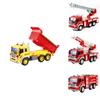 Fire Rescue 1:16 Scale Inertia Toy With Flashing Lights And Sound For Kids