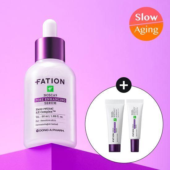 FATION Northcanine Trouble Pore Elasticity Serum 50ml Promotion (+5ml + 5ml Cream)