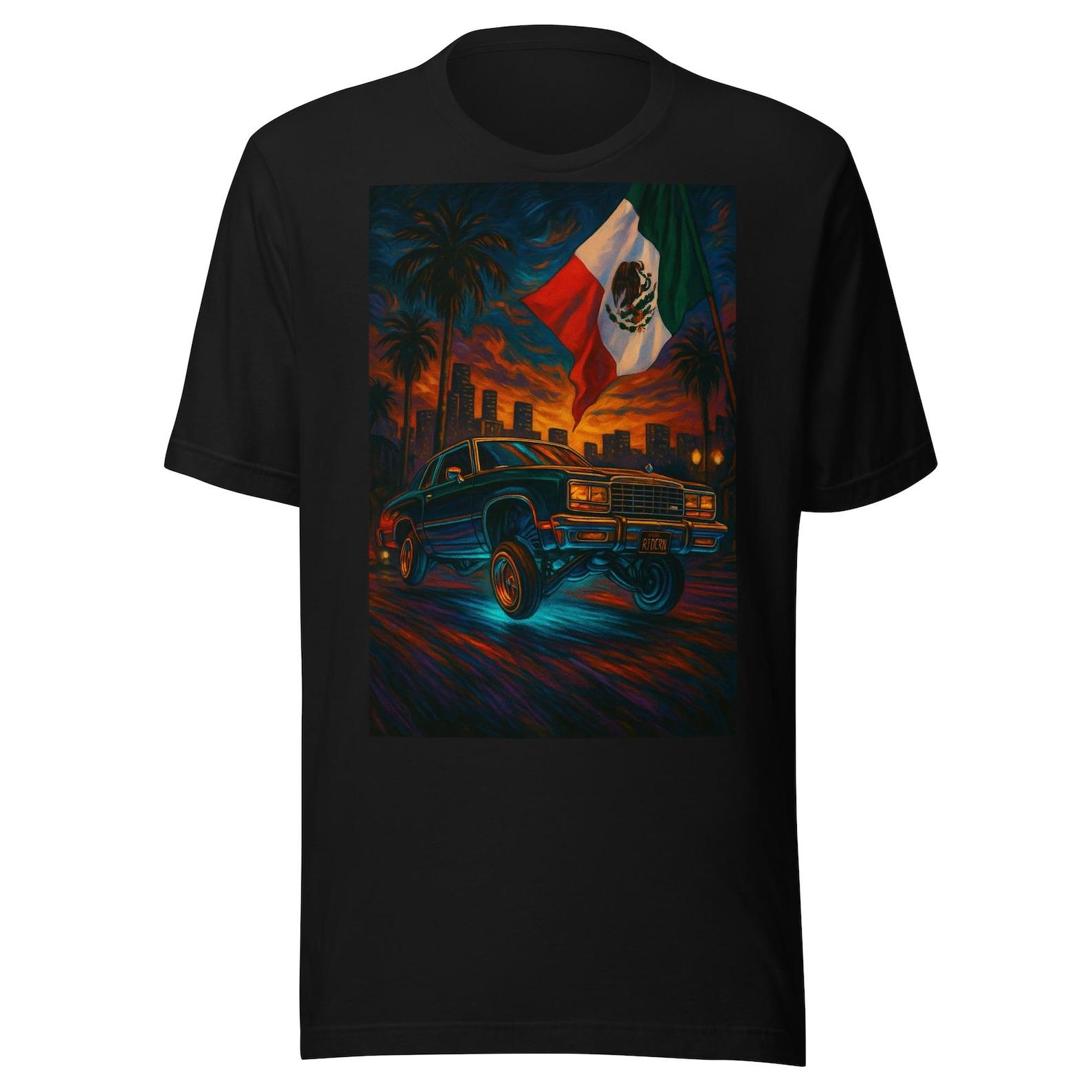 Lowrider Mexican Car Unisex t-shirt S