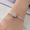 Charms Original Copper Plated Love Heart Magic Cube Beads Fit Bracelet Diy Fine Gift Women Delicate Jewelry