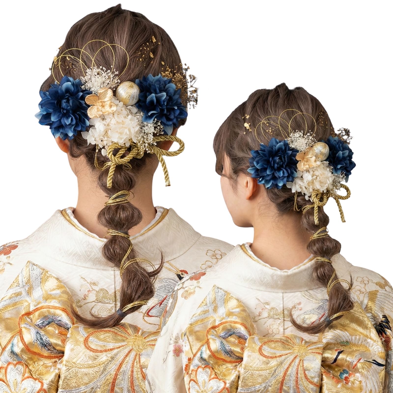 

[LALALA beauty flowers] A gorgeous hair ornament perfect for coming-of-age ceremonies, graduation ceremonies, Japanese traditional clothing,