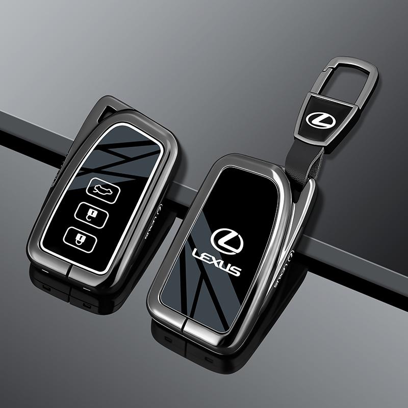 VQXRM1 Car Key Case Cover Shell Holder For Lexus NX IS RX ES LS GX LX UX GS 200 260 300 350 NX200 ES300 RX350 NX300 Keychain Accessory