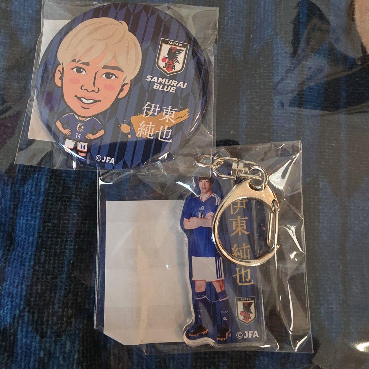 Used Japan National Soccer National Team Capsule 2026 Mobagacha Junya Ito Acrylic Key Chain Can Badge