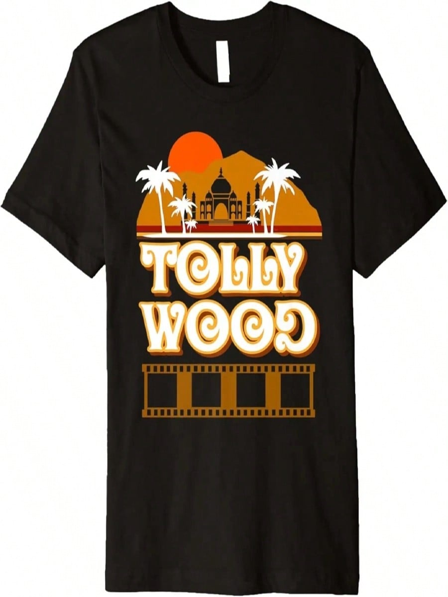 Tollywood Movie Retro Telugu Cinema Lovers Vintage Premium T-Shirt S разноцветный
