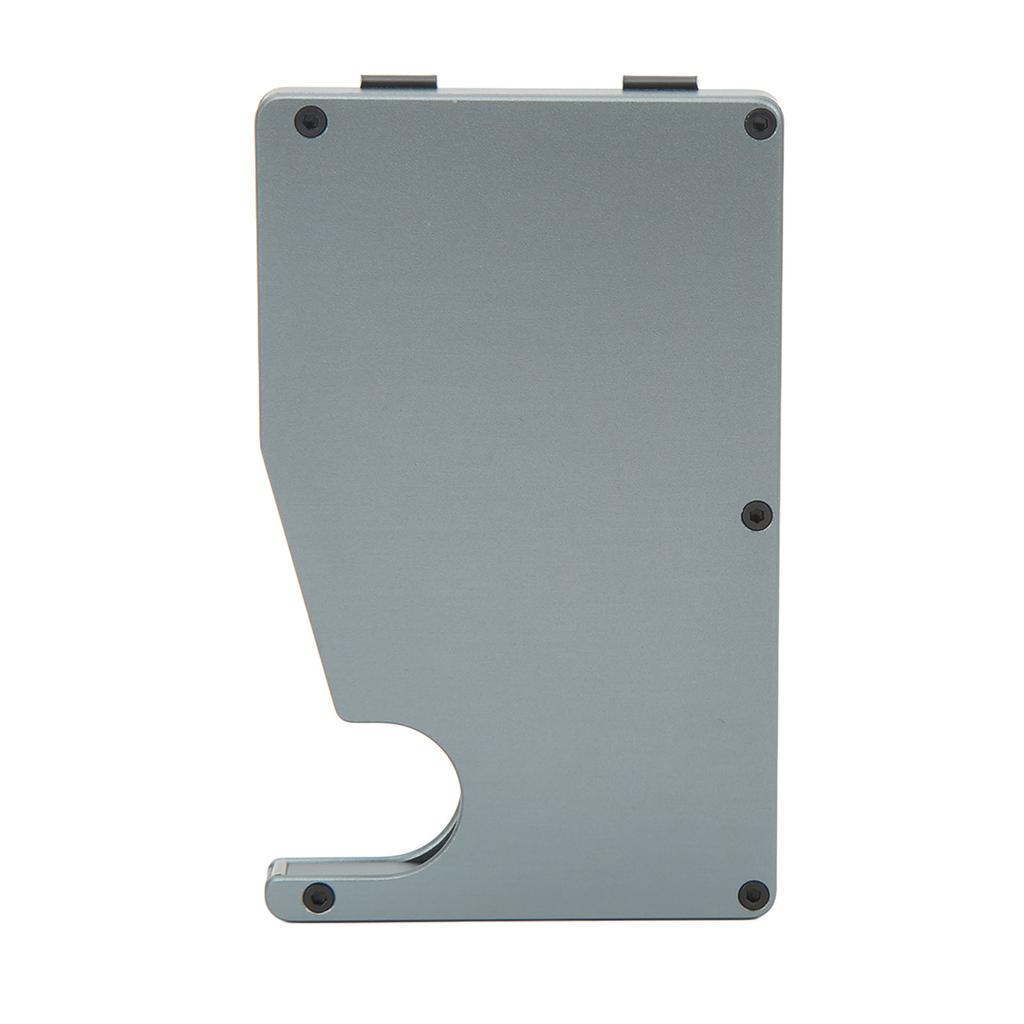 Aluminum Alloy Card Holder Antimagnetic Anti Theft Swiping Card Case Auto Popping Up Credit Card