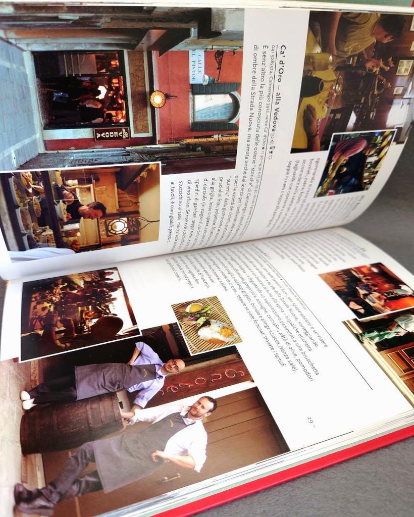 [USED] Italian Book Osteria Michelin Map