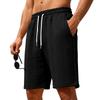 Spring and Summer Men's Simple and Loose Plaid Texture Textured Sporty Casual Shorts for Men
