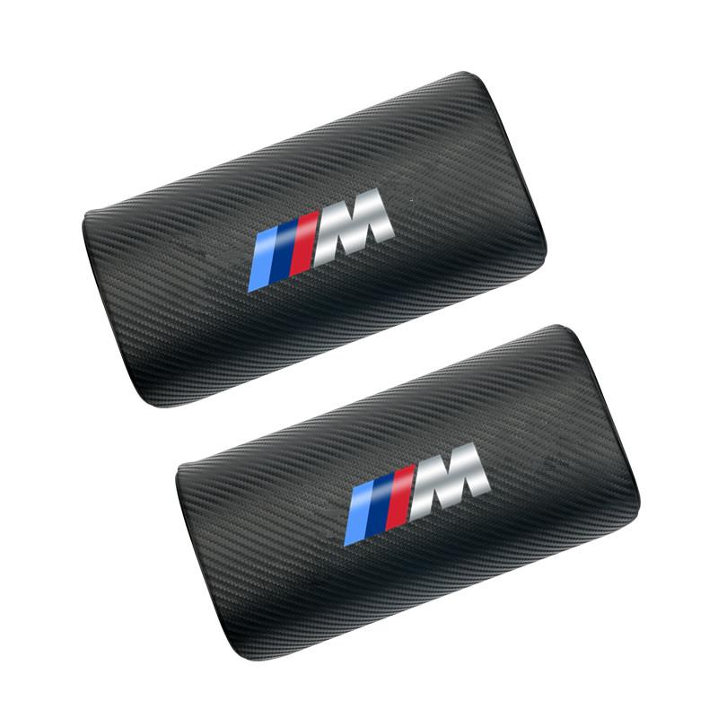 car neck pillows both side pu leather single headrest case for BMW X1 X3 X5 E39 E46 E90 F20 E60 F30 E36 F10 E87 E70 E91 E30 G30