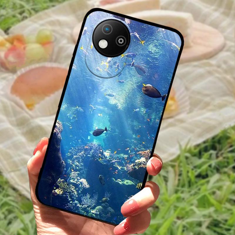 For ZTE Blade A35 Lite Case A35 Core Back Cover Fashion Cute Soft Silicone TPU Phone Cases for ZTE Blade A35 Core A35 Lite Funda