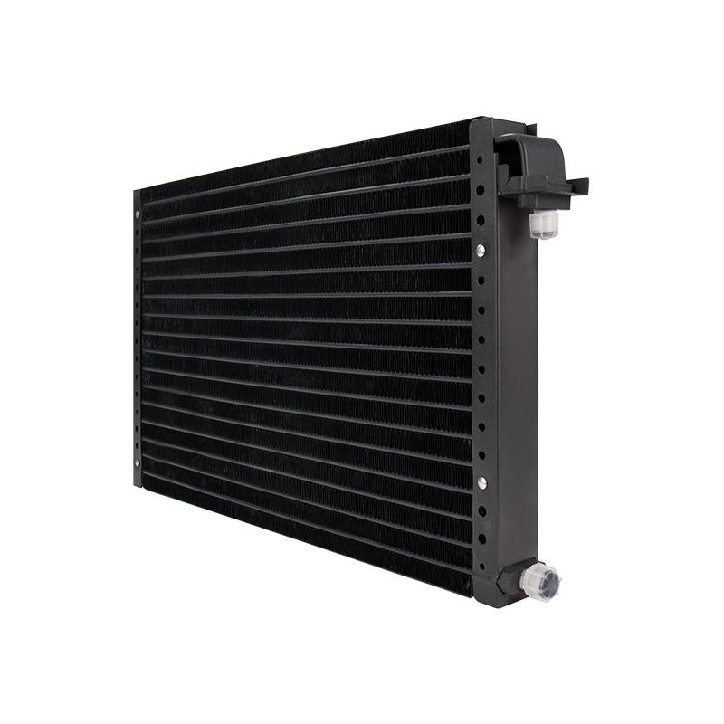 Universal Aluminium Condenser Radiator Air Conditioning 14  x 23  x 44mm for Heavy duty Truck Light Truck Engineering Vehicles