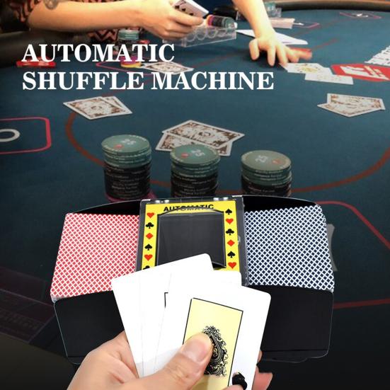 Kartenmischer Batteriebetrieben Automatischer Kartenmischmaschine Praktischer Spielkartenmischer