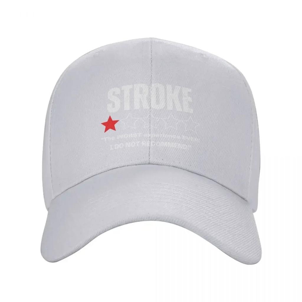 A Funny Review Of Having A Stroke - Stroke  Funny Baseball Cap Military Tactical Cap Bobble Hat Woman Hats Men's