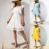 European Style Vacation Women Maxi Dress Slimming Sweet A