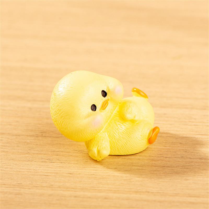 Kuchyňské ozdoby na kachny Snadné přenášení Jedinečné a roztomilé užitečné Výstižné dekorace do auta Malé žluté ozdoby na kachny mají mnoho využití