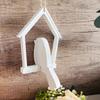 2pcs Silicone Birdhouse and Bird Pendant Molds,Heart-Shaped Birdhouses,Bird-Shaped Pendants for Home Decor and Door Hanging