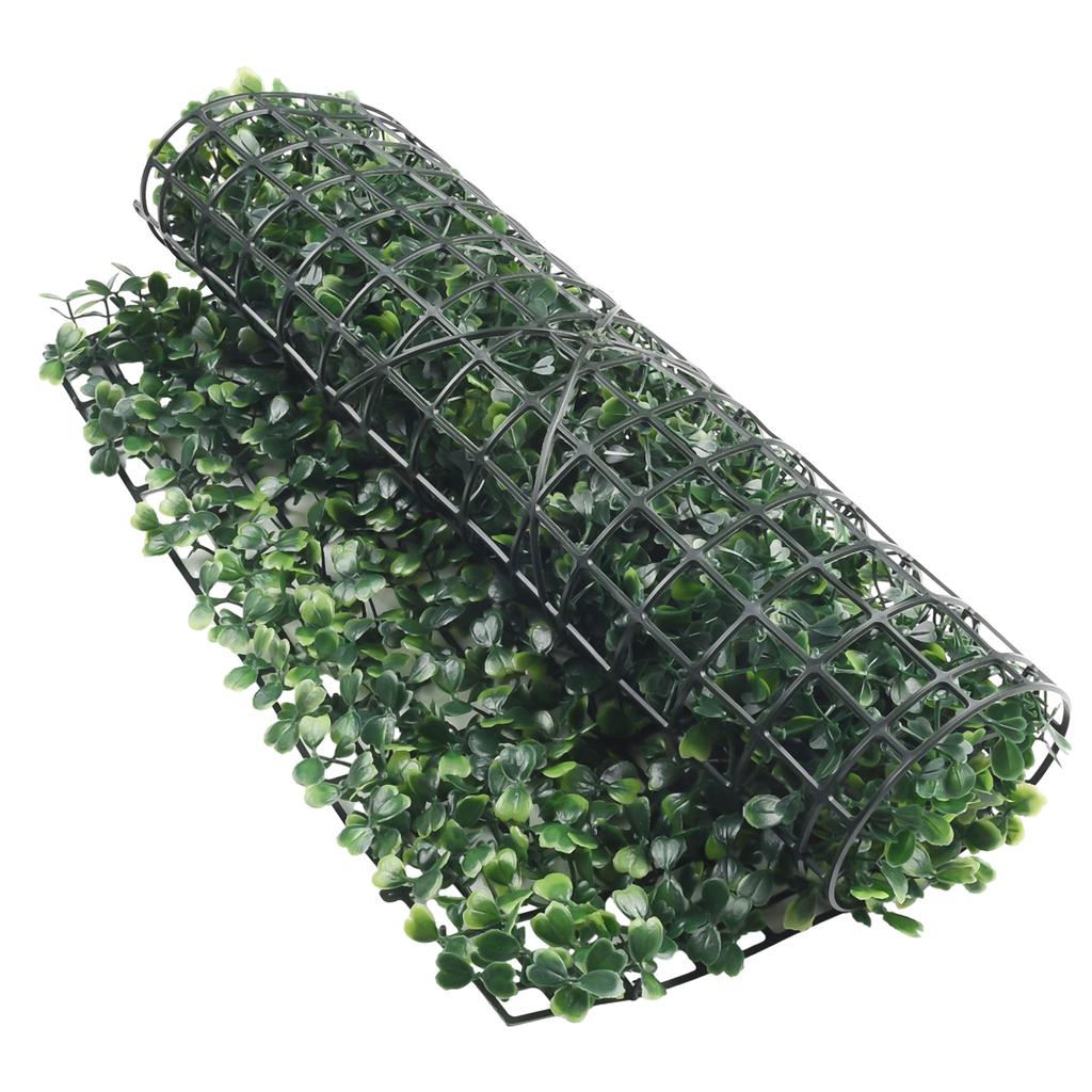 40x60cm Artificial Plant Foliage Hedge Greenery Panel Decor Wall Fence Carpet Real Touch Lawn Moss Fake Grass Mat