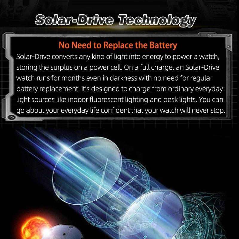 NORTH EDGE EVOQUE 2 Relógio Militar Digital Masculino Energia Solar Ambiental Relógio de Pulso Esportivo Masculino Luminoso Relógios À Prova D'água 50M