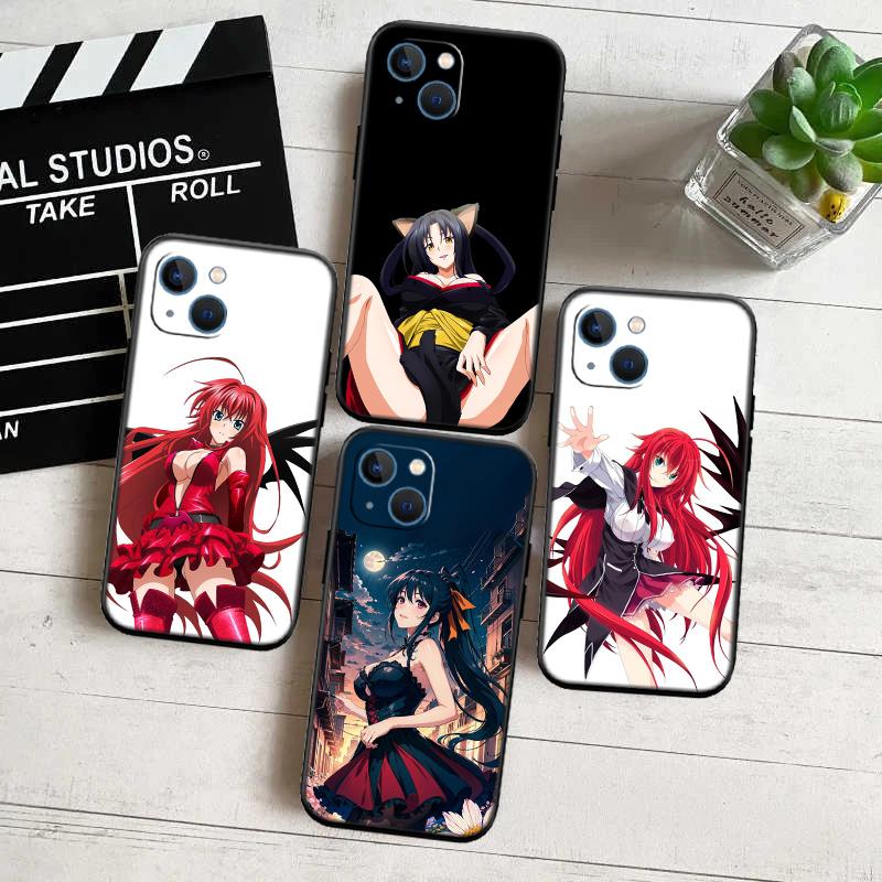 BH37 Rias Gremory Phone Case for Samsung Galaxy S20 S21 S22 Ultra FE + Plus A21S A22 A24 A25 A26 A30 A30S A31