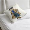 Cool Fashion BBear Fashion Square Pillow Case Durable Throw Pillow Cover for Sofa Couch Chair