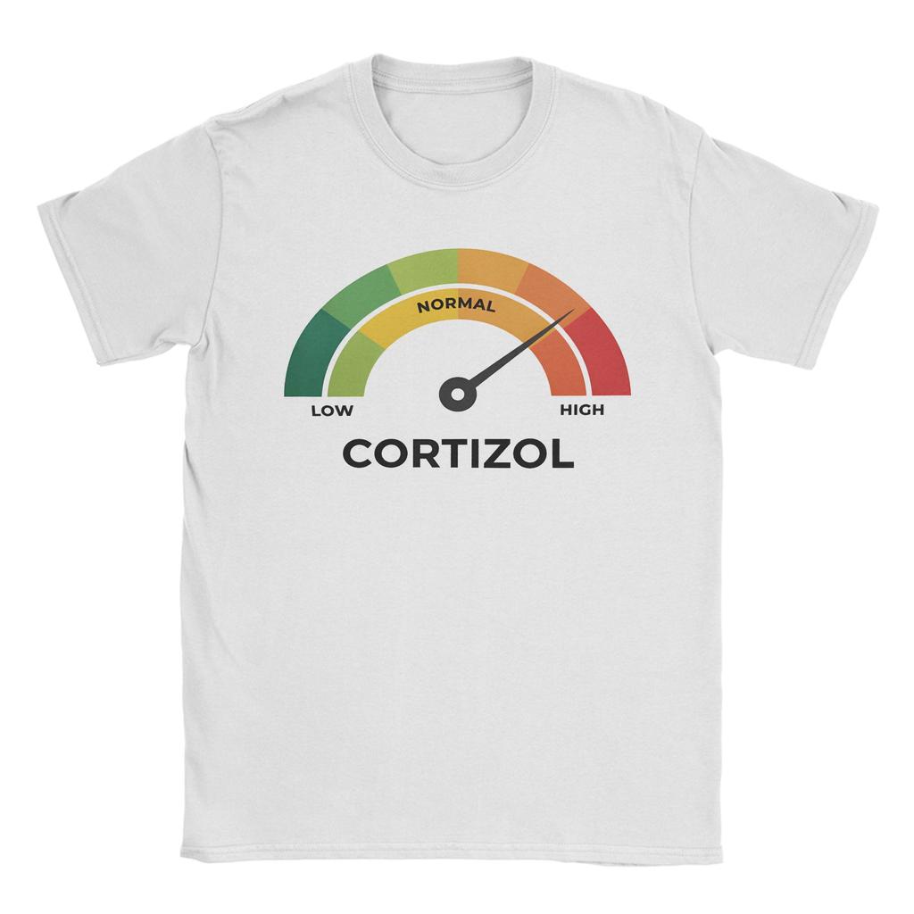 Mens Womens Low Cortisol Levels V T Shirt Cotton Printed Tee Shirts  Clothing Outfits